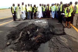 14years decay: Buhari approves repairs of Abuja airport runway