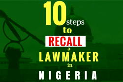 10 steps to recall a senator in Nigeria
