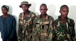 DSS parades kidnappers in military uniform