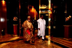Buhari, Abdulsalam, others grace Dangote’s daughter’s wedding Fatiha in Kano