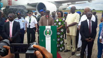 Photos: First Int’l cargo aircraft lands in Akanu Ibiam Airport, Enugu