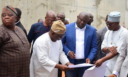 Photos: Ambode inspects ongoing projects in Lagos