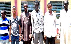 Court remands six suspects over Amuka’s house robbery
