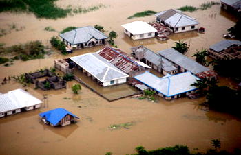 Flood submerges farmlands, houses in Bayelsa