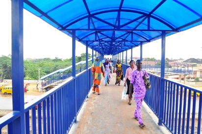 Photos: Lagos completes Berger pedestrian bridge