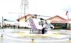 Ambode commissions first state-owned helipad for medical emergency in Nigeria