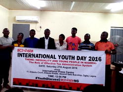 Activista Lagos celebrates 2016 Int’l Youth Day