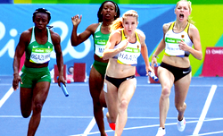 Rio Olympics: Nigeria women’s 4x100m relay team finishes last