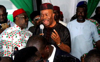 Akpabio drops Senate Minority leader post