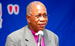 Buhari congratulates Methodist prelate, Mbang at 80
