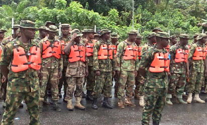 Operation Crocodile Smile VI comb criminal hideouts in Edo, seek information