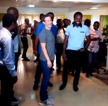 Why Facebook founder, Zuckerberg arrived Nigeria unannounced