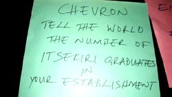 Ugborodo lays fresh siege to Chevron, Warri office