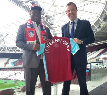 Talent Hunt: West Ham storms Nigeria, meets NFF, FC Ifeanyi Ubah for technical discussions
