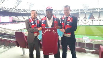 Photos as Capital Oil & Gas, FC Ifeanyi Ubah sign historic partnership deal with West Ham United