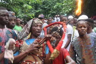 In photos: Thrilling scenes at the ongoing Osun Osogbo festival