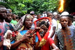 In photos: Thrilling scenes at the ongoing Osun Osogbo festival