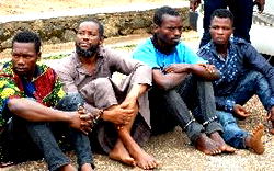 Disregard of human rights and dignity of detainees