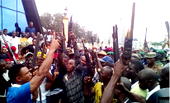 Photos: See militants in Imo surrender arms