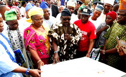 Take ownership of newly 114 roads, Ambode tells community leaders