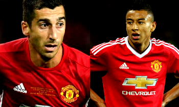 Mkhitaryan, Lingard start derby for Man Utd