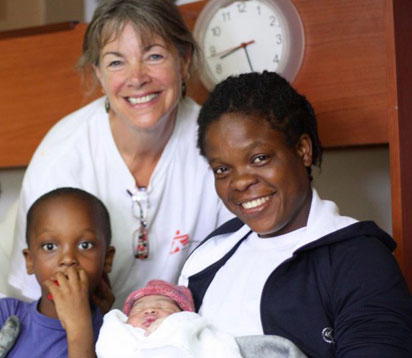 Nigerian migrant gives birth on Mediterranean Sea