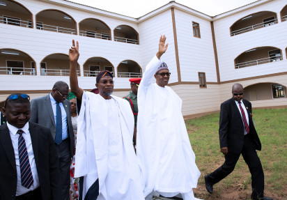 Photos: School commissioned by Buhari in Osun