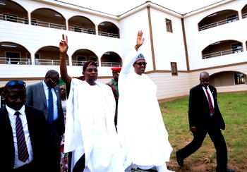 Photos: School commissioned by Buhari in Osun