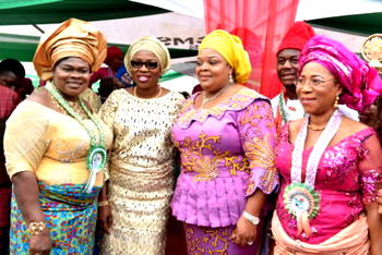Ambode, Okorocha’s wives at  Imo’s women meeting in  Lagos