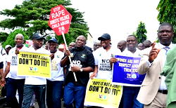 Ambode leads march against rape