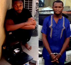 Internet fraudster, fleeing robbery suspect nabbed