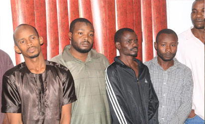 Photos: Pipeline vandals nabbed in Lagos