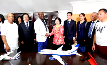 Chinese investors endorse Air Peace flight operations, seek partnership