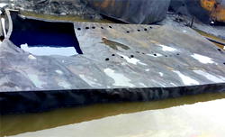 Croc kills man securing boat from storm