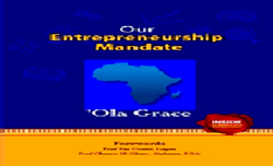 Ola’s creative documentation on developing Africa through entrepreneurship manual out