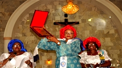 Catholic women confer honorary title on Enugu Deputy Governor