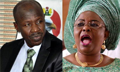 patience Jonathan magu EFCC to take over assets belonging to Patience Jonathan’s foundation