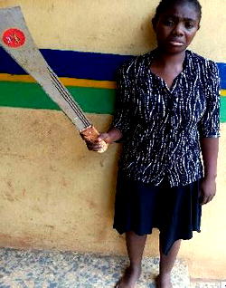 Pick your battles, woman