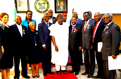 Photos: Ambode receives Nigerian-British Chamber of Commerce Exco members