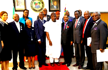 Photos: Ambode receives Nigerian-British Chamber of Commerce Exco members