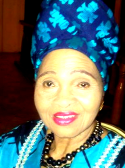 Buhari felicitates with Africa’s first lady of Tube, Anike Williams at 80