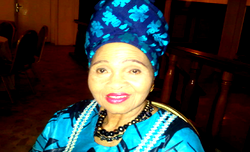 President Buhari congratulates Africa’s first female TV presenter, Anike Williams at 80