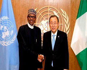 Chibok girls: Ban rallies aid for Nigeria
