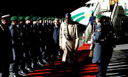 Photos: Buhari arrives Germany