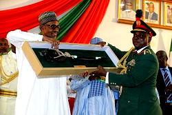 Buhari presides over passing out of Soldiers