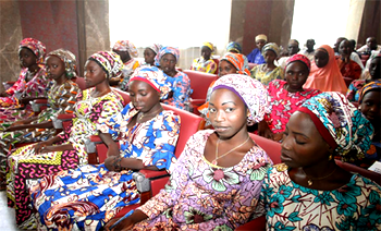 ‘82 released Chibok girls lodged at military barracks to be will be flown tomorrow’