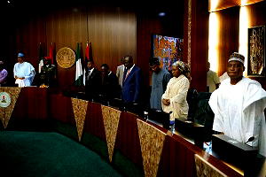 Buhari in closed-door meeting with APC governors