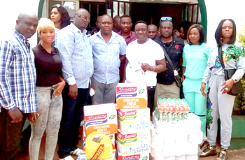 Mr Ibu celebrates 56 with novelty football match, orphans in Enugu