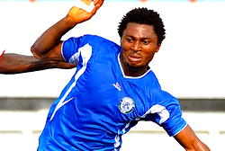 Injured Rangers player Egwim at Orthopaedic Hospital, Enugu