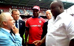 #WestHamStorms Nigeria for talent hunt
